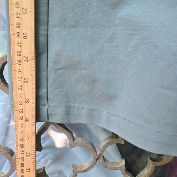 NWOT Nordstrom Womens Green Wide-Leg Cargo Pants 10 Stretch Utility Gorpcore - Picture 11 of 11